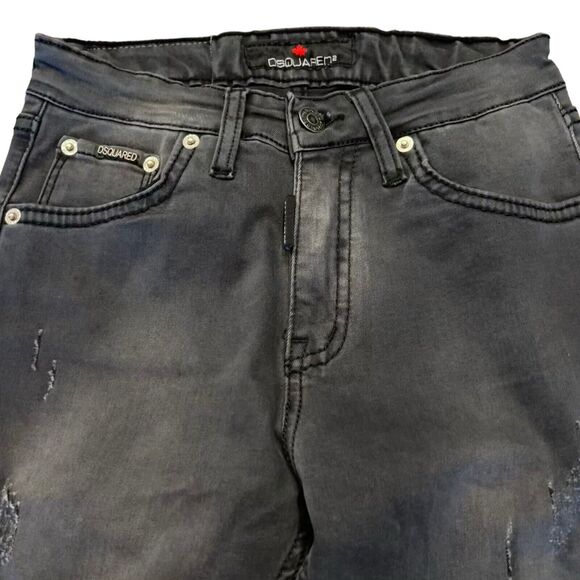 DSQUARED2 Y2K Jeans Denim Skinny Distressed Deadstock Mid-Rise - Picture 6 of 14